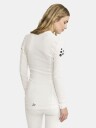 CRAFT NOR Pro Wool Extreme X LS Dame White/Blaze L