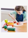 Melissa & Doug Frukt  og grønnsaksutskjæring i tre