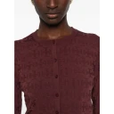 Tory Burch Dame Strikkevarer Brun S,