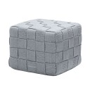 Cane line Cube Fotskammel Lys grå