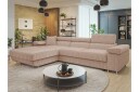 Gabina Sofa med Divan 3 seter   Rosa