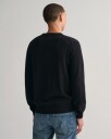 Lammeullsgenser med rund hals BLACK XXXL