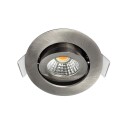 EcoDim ED-10059 LED-downlight Ø55 mm dim to warm nikkel