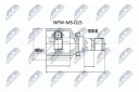 Nty Drivknute drivaksel NTY NPW MS 015
