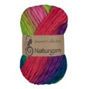 Viking Garn Snorre Naturgarn 638 - Multi Grønn/Rosa