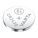Varta CR2430 Lithium Knappcellebatteri 2 pk - 290 mAh 3V