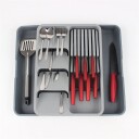 Justerbar Bestikk & Knivskuff 40 x 29,5-56 x 5,5cm