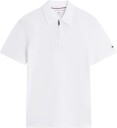 Tommy Hilfiger Ny Performance Zip Polo   White   S