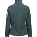 CMP Knit Tech fleecegenser dame Blå 44