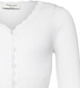Rosemunde Kids Rkbalta Modal Ls Lace Cardigan White 176