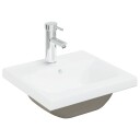 Vidaxl Vaskskap med innebygd vask og kran artisan eik 3328906