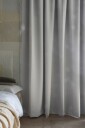 Mimou   Mørkleggende hotellgardin dobbel bredde   Grå
