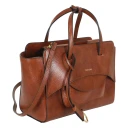 Hidesins Dame Vesker Brun ONE SIZE,