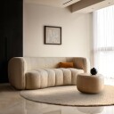 Rundt teppe   Coastal beige Størrelse: Ø 200 cm