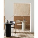 Nordal ERIE kafébord i tre og marmor 6940