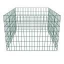 vidaXL Kompostkasse med kvadratisk netting 100 x 100 x 70 cm