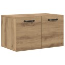 vidaXL Veggskap 60 x 36,5 x 35 cm Konstruert tre Artisan eik
