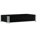  Pallekarmer svart 100x50 cm heltre furu