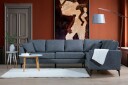 Bouchelle Hjørnesofa med Divan Høyre   Grå