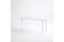 Khalkeus Benk 90x30 cm Hvit   Hanah Home