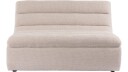 Valdoro 2 seters midtmodul i stoff 135 cm   Beige