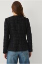 Ellos Collection   Figursydd blazer   Svart