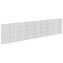 vidaXL Gabion med 3,5 mm tråd og 5x10 cm mesh 850x10x200 cm