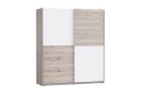 Garderobe Villemaire 170x191 cm   Lysebrun