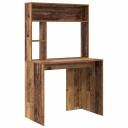  Skrivebord Gammelt tre 91 x 50 x 149 cm Konstruert tre