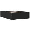  Sengeramme svart 120x190 cm konstruert tre 8721102615900