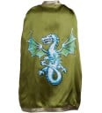 Liontouch Dragekappe Fantasy Line Liontouch OneSize Kostymer Grønn 71101LT-NC