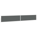 vidaXL Uttrekkbar sidemarkise 170x1200 cm antrasitt