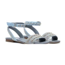 Stuart Weitzman Dame Sko Blå 37 1/2 EU,