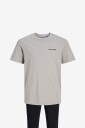 Jack & Jones Junior   Sett jacEverest SS Tee And Pants W J   Grå