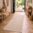 Gulvteppe   60x180 cm   Vevet tepperløper   Natur   Kenzy   Nordstrand Home