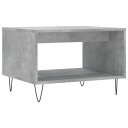 vidaXL Salongbord betonggrå 60x50x40 cm konstruert tre
