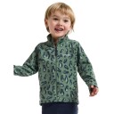 Didriksons Monte Printed Kids" Full Zip   Green   110
