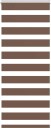  Sebragardin brun 55x150 cm stoff bredde 50,9 polyester