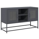 TV benk antrasitt 100,5x39x60,5 cm stål