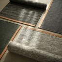 Design House Bjørk gulvteppe lysgrå 80x250 cm