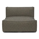 Ferm Living Catena Sofa Center L100   Check   Sand/Black