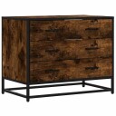 Kommode røkt eik 70x41x56 cm konstruert tre 8721102841354