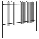  Spikertrekk Bueseger Svart 200 x 130 cm Pulverlakkert stål