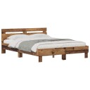 Sengestamme Gammelt tre 120 x 200 cm Konstruert tre