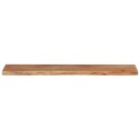  Vegghylle 120x20x3,8 cm rektangulær heltre akasie naturlig kant 8721012090057