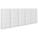 vidaXL Gabion med 3,5 mm Tråd og 5x5 cm Nett 500x30x200 cm