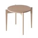 Oscarssons Möbel Tilia Sofabord Ø51 cm Hvitoljet eik