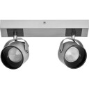 Ledvance Decor Jupitor tak  og veggspotlight sølv 2 spotlights sølv
