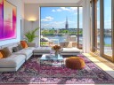 Wilton teppe   Siliana rosa Størrelse: 200 x 280 cm