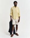 Gant Regular Fit Garment-Dyed Linen Shirt DUSTY LIGHT YELLOW L